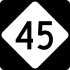 NC Highway 45 marker