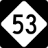 NC Highway 53 marker