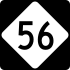NC Highway 56 marker
