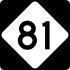 NC Highway 81 marker