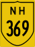 National Highway 369 marker