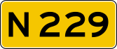 Provincial highway 229 shield}}