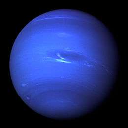 Voyager 2 image of Neptune