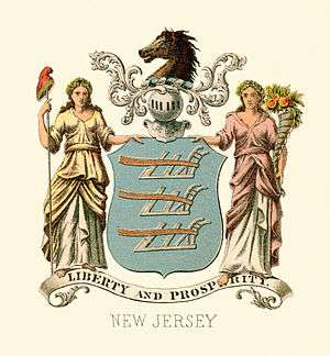 New Jersey state coat of arms