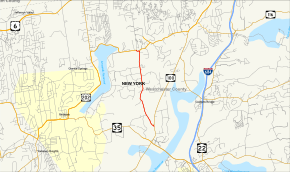Map of New York State Route 139