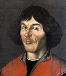 a painted portrait of Copernicus