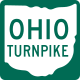 Ohio Turnpike marker