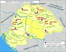 A map depicting the provinces of a dozen oligarchs