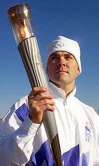 2002 Olympic Torchbearer