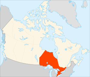 List of National Historic Sites of Canada in Ontario