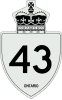 Highway 43 shield