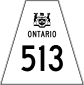 Highway 513 shield