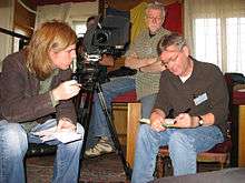 Paul Radu being interviewed by Richard Young and Robert Bilheimer in 2007