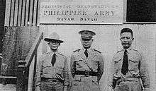 Three men in uniform
