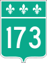 Route 173 shield