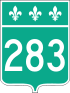 Route 283 shield