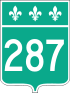 Route 287 shield