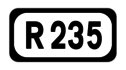 R235 road shield}}