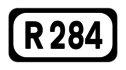 R284 road shield}}