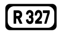 R327 road shield}}