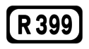 R399 road shield}}