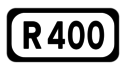 R400 road shield}}