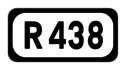 R438 road shield}}