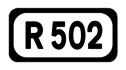 R502 road shield}}