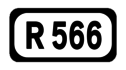 R566 road shield}}