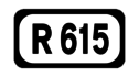 R615 road shield}}