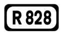 R828 road shield}}