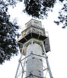 Rear Lighthouse of Hilton Head Range Light Station