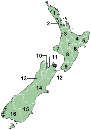 Regions of New Zealand