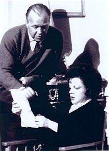 Neame and Judy Garland on the set of