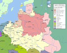 Map of the Polish-Lithuanian Commonwealth