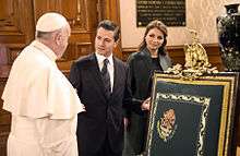 S.S. Papa Francisco- Ceremonia de Bienvenida en Palacio Nacional - 24913867991.jpg