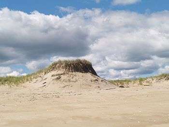 Sand dunes on Plum Island, Massachusetts.