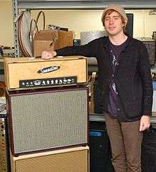 Scott McMicken and his Custom Sommatone Overdrive 75 Amplifier