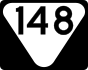 State Route 148 marker