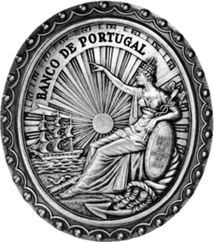 Seal of the bank; designed by Domingos Sequeira, 1846.