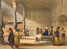 "Interior of the palace of Shauh Shujah Ool Moolk, Late King of Cabul"