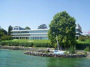 UEFA's headquarters in Nyon, Switzerland.