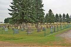 Old Saints Peter and Paul Cemetery, Wrought-Iron Cross Site