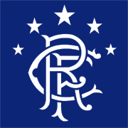 Scroll crest with 5 stars. Worn on the Rangers shirt 2003–present.