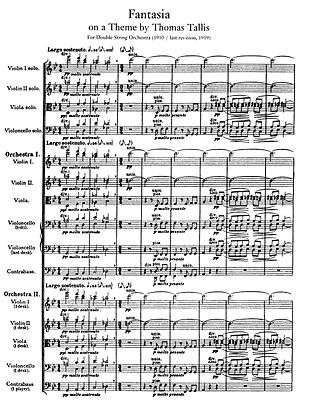 Page of printed musical score