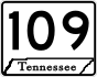 State Route 109 marker