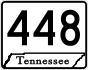State Route 448 marker