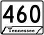 State Route 460 marker