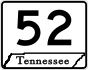 State Route 52 primary marker
