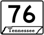 State Route 76 primary marker